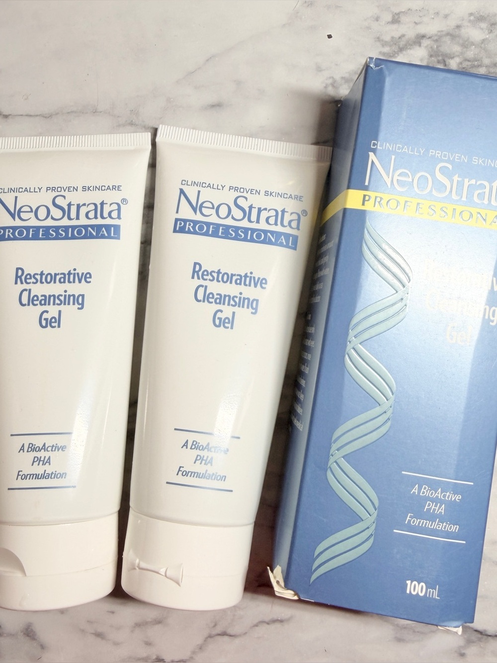 BNIB 3× NeoStrata Restorative Cleansing Gels (100ml)